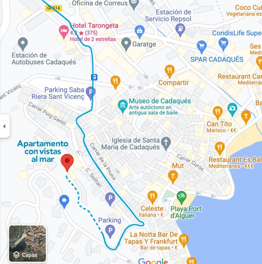 Apartamento Con Vistas Al Mar Cadaqués Exteriör bild